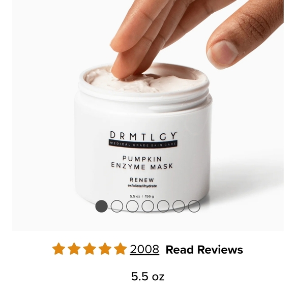 DRMTLGY Pumpkin Enzyme Mask, New. Sealed. - Picture 1 of 1